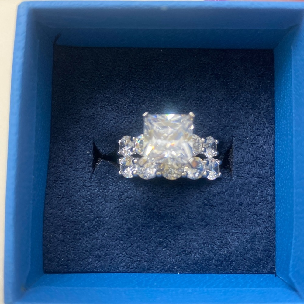 Cubic Zirconia Ring Set